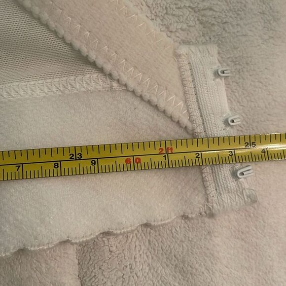 Carnival White Low Plunge longline Bustier Bra 203 strapless Womens 34A Bride - Picture 7 of 9